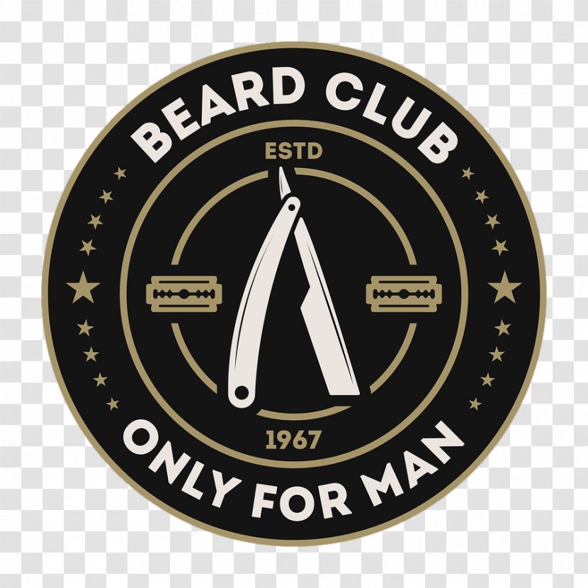 Barber Logo Cosmetologist Beard Moustache - Brand Transparent PNG