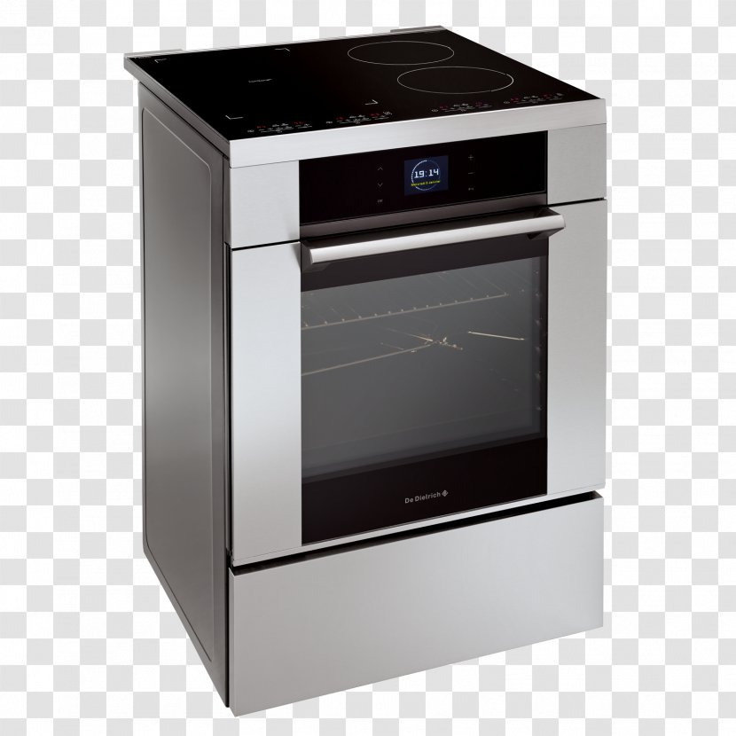 Cooking Ranges DE DIETRICH DCI1594 Cooker 60cm Multifunction Pyro Oven Induction Hob Cuisinière De Dietrich - Tree Transparent PNG