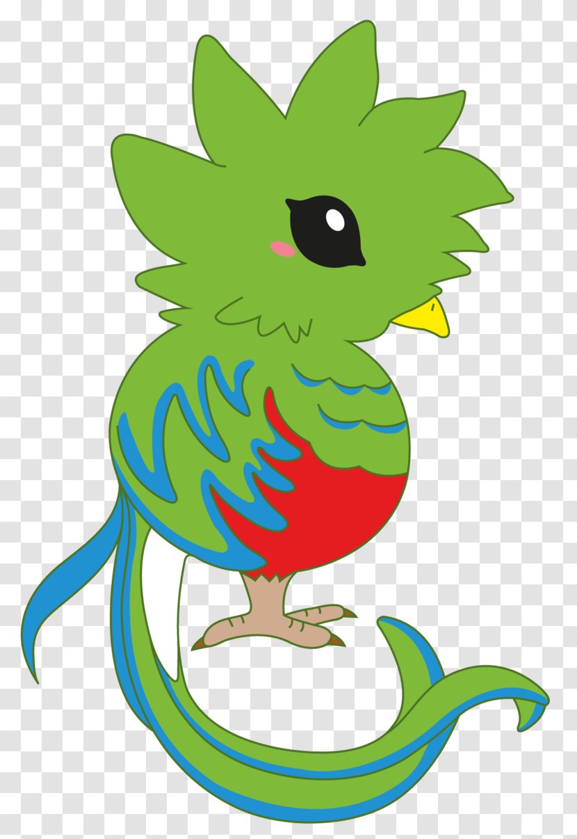 Guatemalan Quetzal Drawing Resplendent - Silhouette Transparent PNG