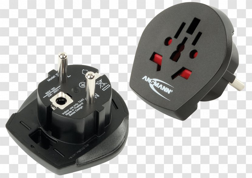 AC Adapter Reisestecker Power Plugs And Sockets Electrical Connector - To - Plug Transparent PNG