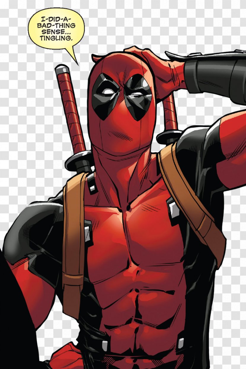 Superhero Supervillain Fiction Cartoon - Deadpool Mask Transparent PNG