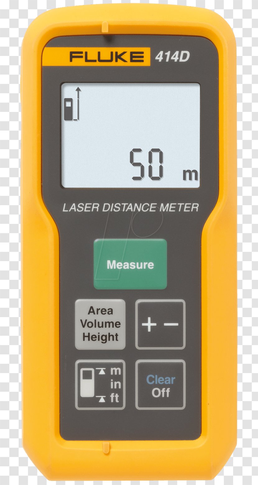 Laser Rangefinder Fluke Corporation Measurement Electronic Test Equipment - Tool Transparent PNG