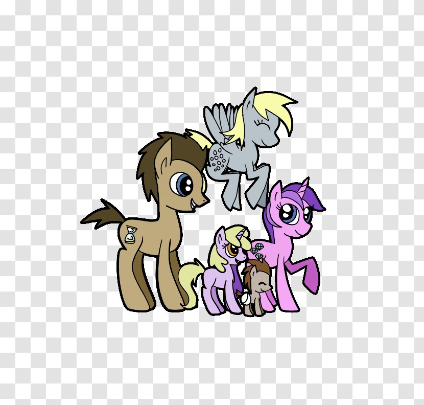 Cat Horse Mammal Canidae Dog - Cartoon - Family Outing Transparent PNG