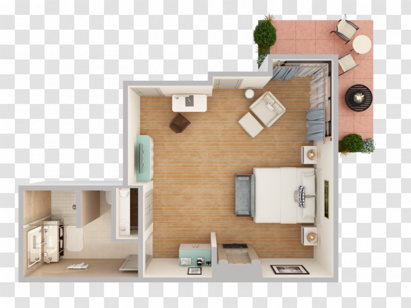 Arizona Biltmore Hotel Estate Floor Plan Robot Room - House - Bed Top View Transparent PNG