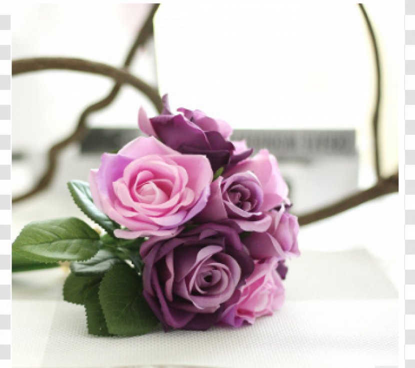 Flower Bouquet Artificial Wedding Bride - Arranging - Decorative Flowers Transparent PNG
