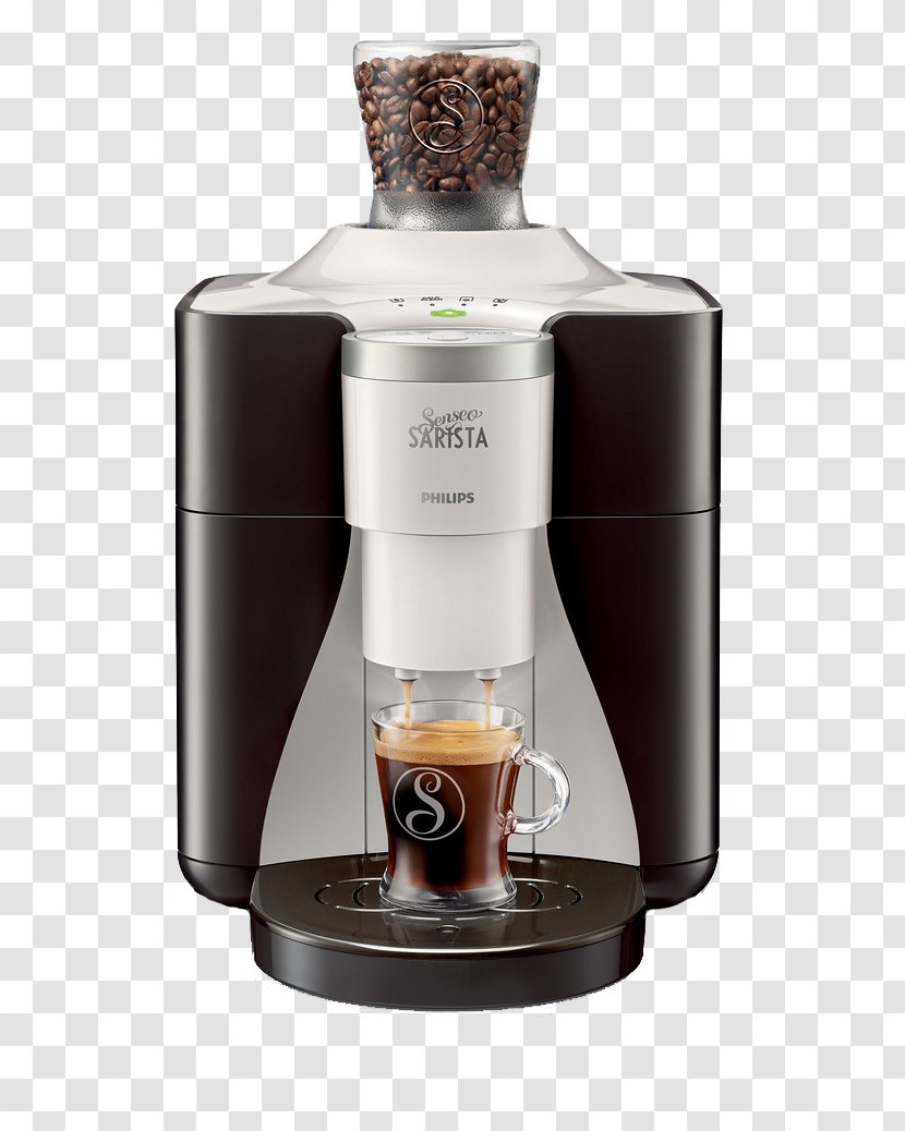 Coffeemaker Senseo Philips Teacup - Drip Coffee Maker - Machine Transparent PNG