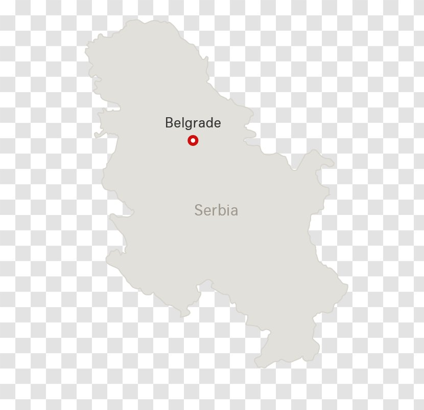 Map Serbia Tuberculosis Transparent PNG