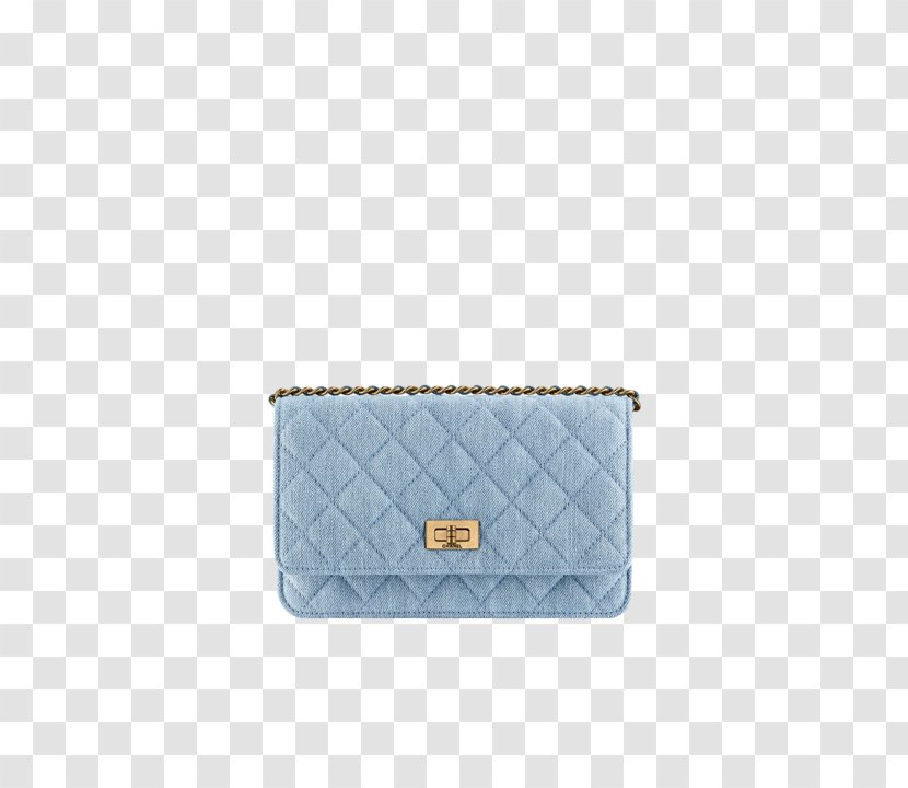 Chanel Baby Blue Handbag Wallet Transparent PNG