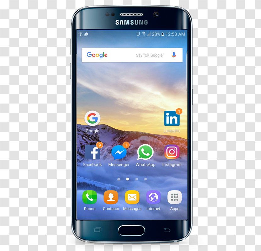 Samsung Galaxy J7 Prime Android Apps - Multimedia - A7 (2017) Transparent PNG