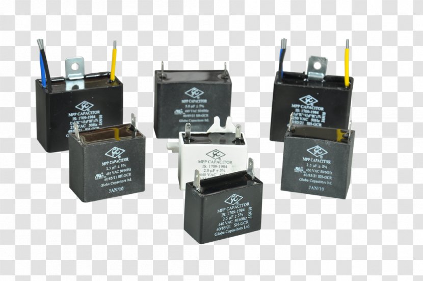 GLOBE CAPACITORS LTD Electronic Component Motor Capacitor Electronics - Accessory Transparent PNG