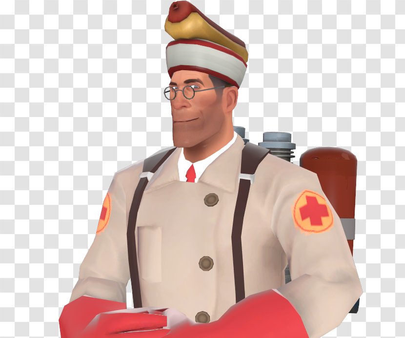 Hot Dog Team Fortress 2 Hat Explosion - Military Officer Transparent PNG