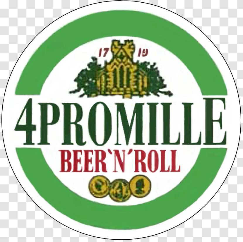 Beer 'n' Roll 4 Promille Oi! Text - Label Transparent PNG