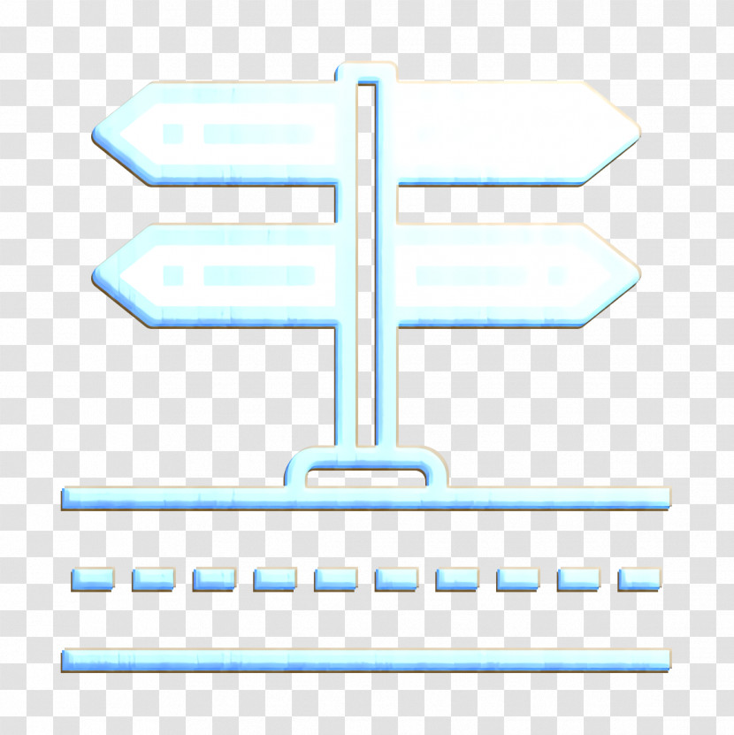 Navigation And Maps Icon Road Icon Signboard Icon Transparent PNG