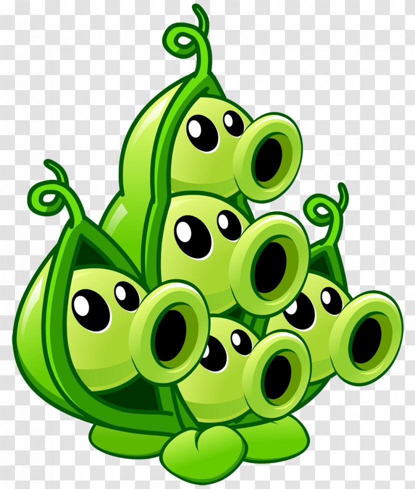 Plants Vs. Zombies 2: It's About Time Heroes Snow Pea Zombies: Garden Warfare - Tree - Peas Transparent PNG