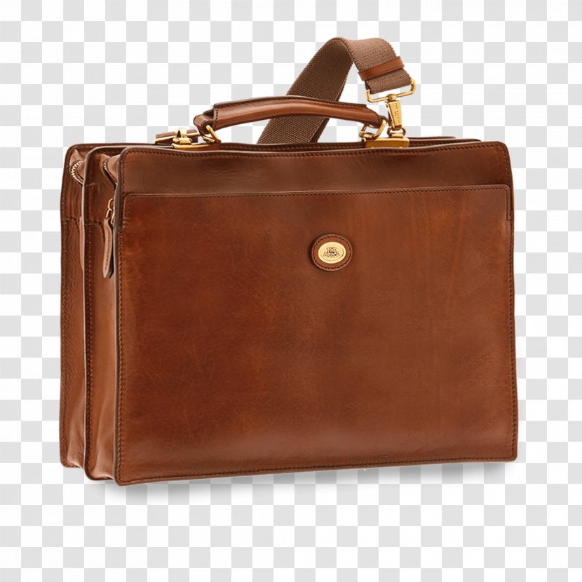 Briefcase Messenger Bags Leather Pocket - Caramel Color - Bag Transparent PNG