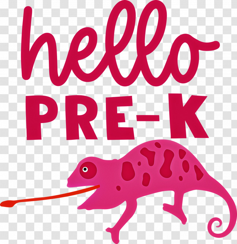 HELLO PRE K Back To School Education Transparent PNG