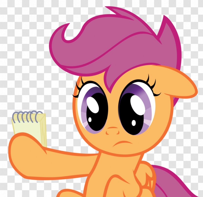 Scootaloo Fan Art Fluttershy Clip - Heart - Little Owl Transparent PNG