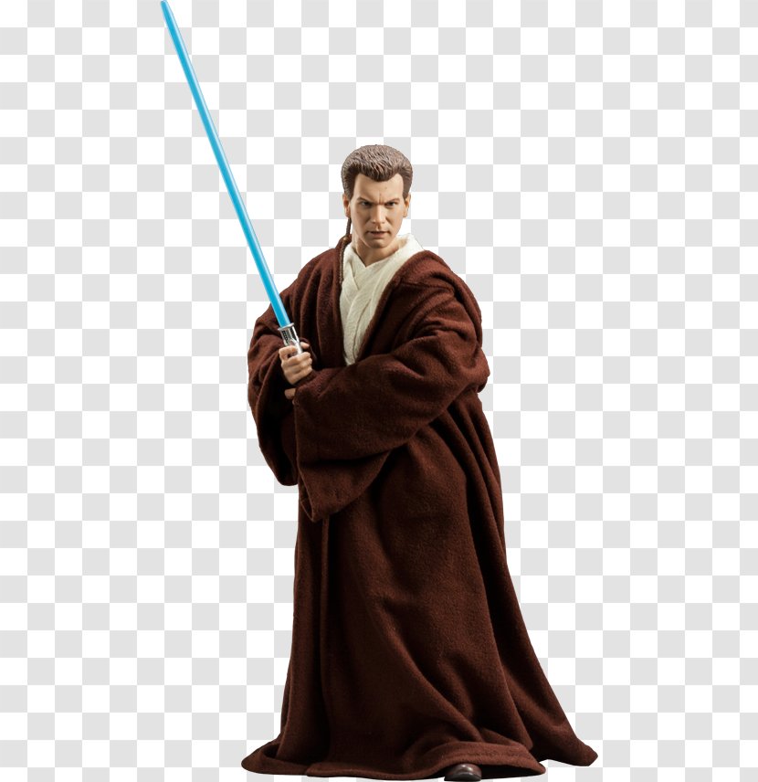 Obi-Wan Kenobi Star Wars: Qui-Gon Jinn Ewan McGregor The Clone Wars - Jedi Transparent PNG