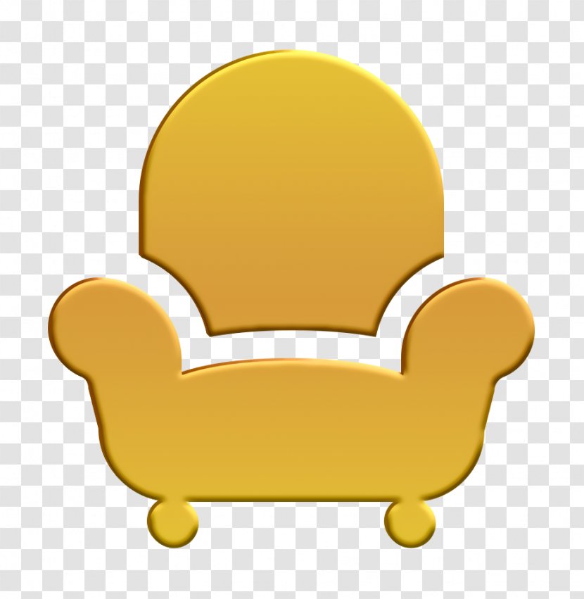 Chair Icon Furniture Living Transparent PNG