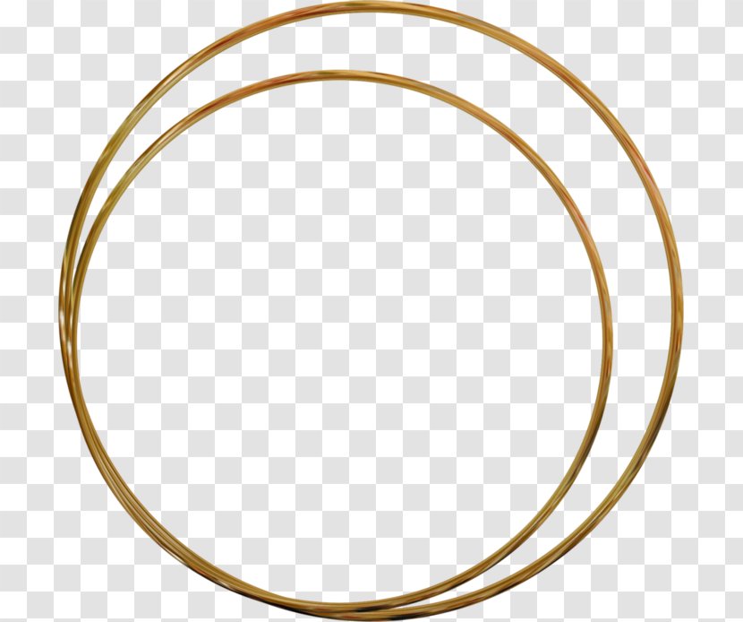 Picture Frames Circle Oval Photography - Gold Transparent PNG