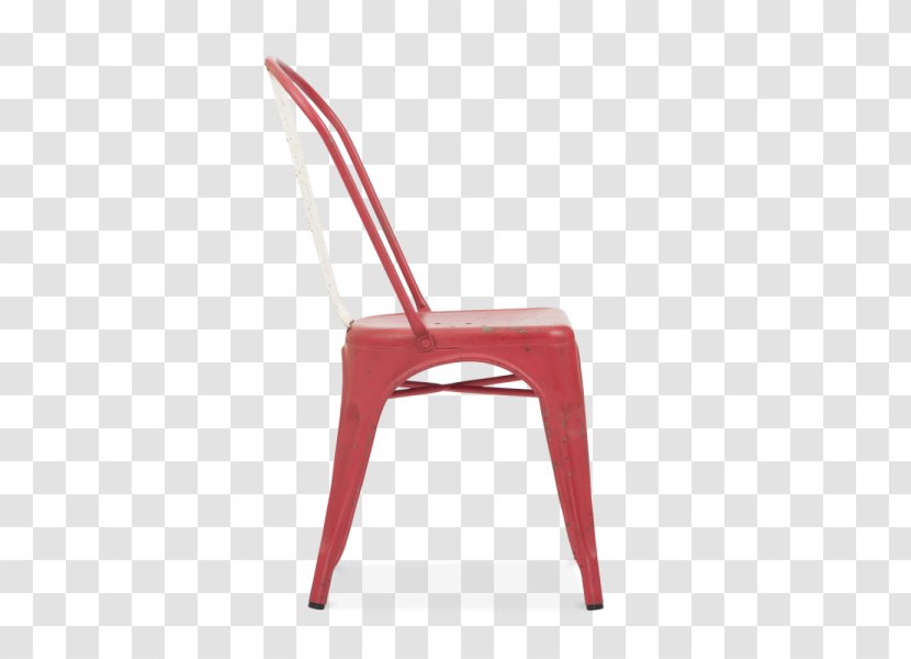 Hand Distressed Red Vintage Tolix Style Side Chair - Redm - With Seat Pad Product DesignChair Transparent PNG