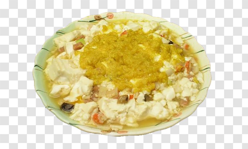 Vegetarian Cuisine Douhua Chinese Crab Indian - Dish - Bean Curd Transparent PNG