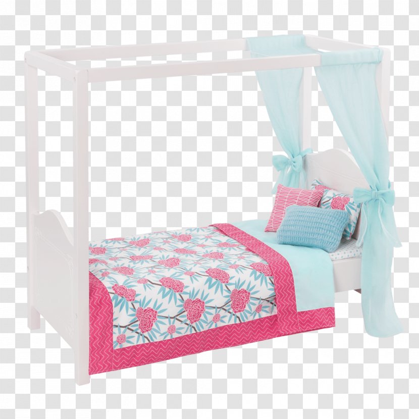 Bed Frame Canopy Bunk Trundle - Blue Transparent PNG