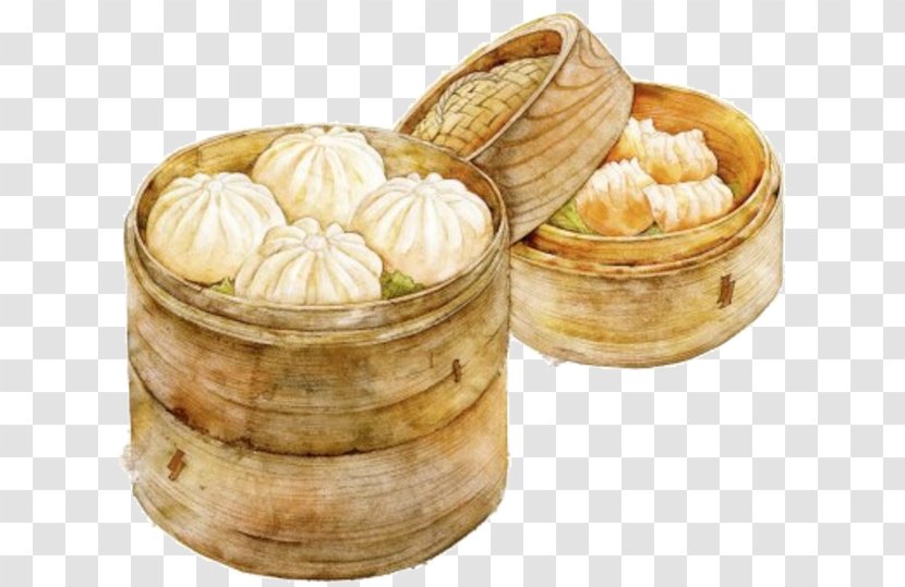 Dim Sum Baozi Breakfast Mantou Chicken - Asian Food - Bun Transparent PNG
