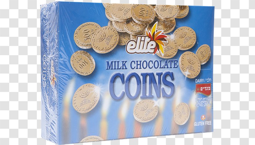 Hanukkah Gelt Chocolate Coin Milk - Economy Candy Transparent PNG