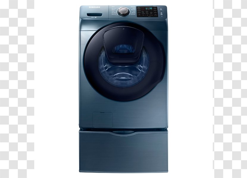 Washing Machines Samsung AddWash WF45K6200 Clothes Dryer Cubic Foot WF15K6500 - Machine Transparent PNG