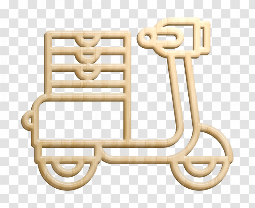 Fast Food Icon Moped Icon Scooter Icon Transparent PNG
