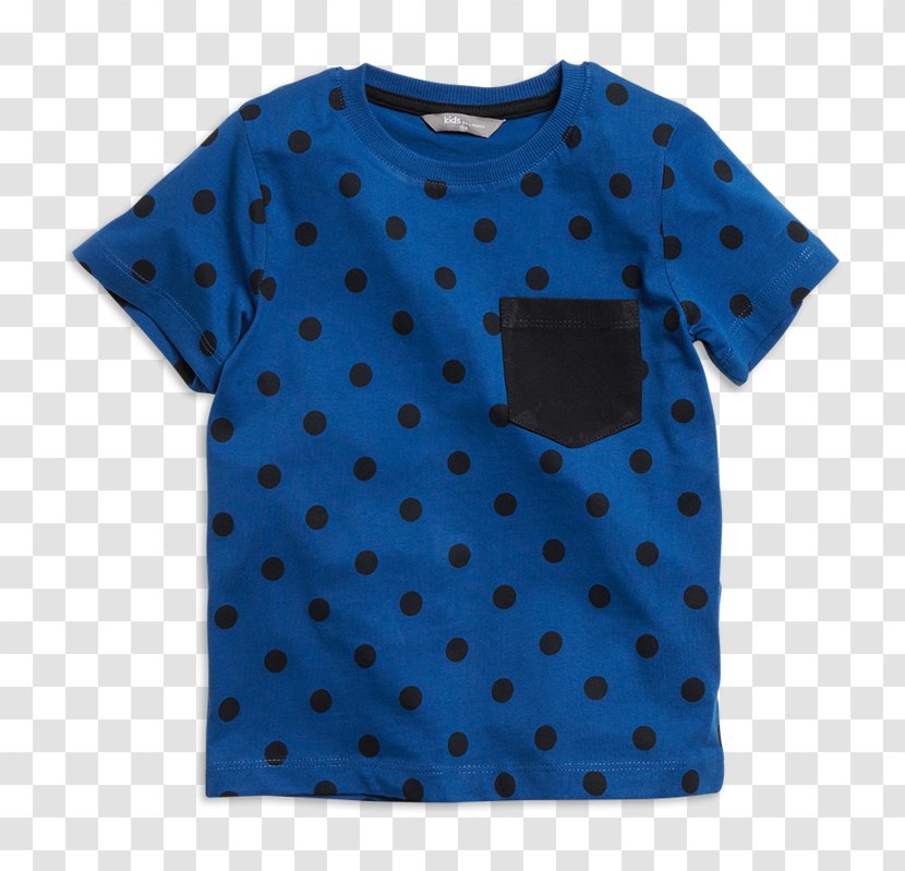T-shirt Polka Dot Sleeve - Active Shirt Transparent PNG