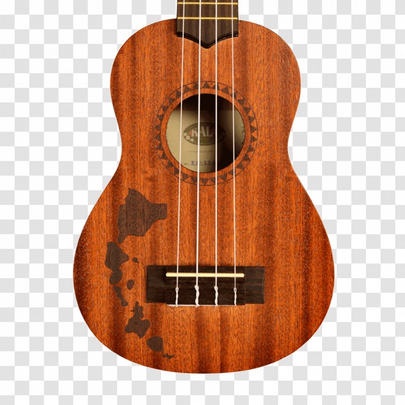 Hawaii Kala Satin Mahogany Soprano Ukulele - Frame - Musical Instruments Transparent PNG
