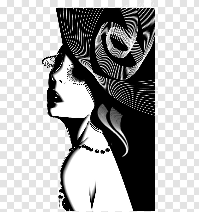 Drawing Graphic Design Painting Illustration - Photography - Silhouettes Urban Women Transparent PNG