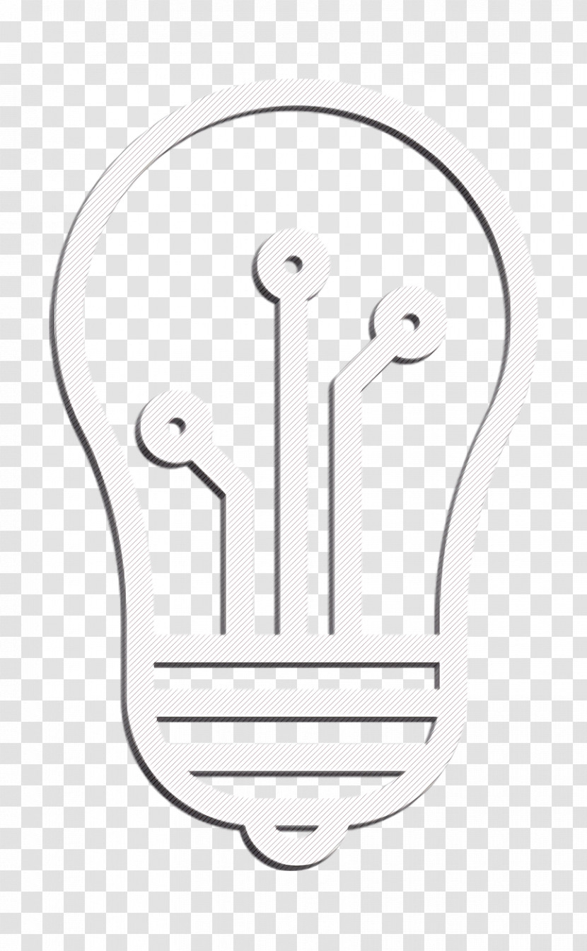 Automation Icon Light Bulb Icon Smart Home System Icon Transparent PNG