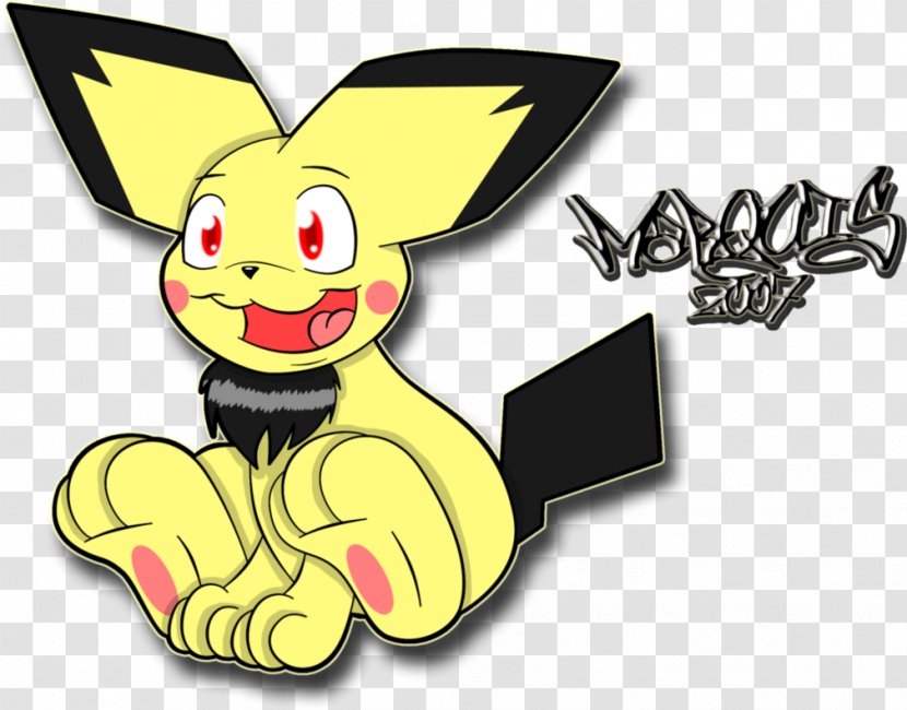 Pichu Pikachu Pokémon HeartGold And SoulSilver Drawing - Logo Transparent PNG