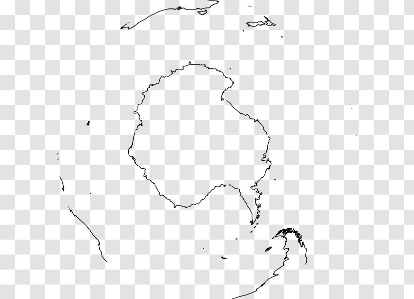 Antarctica Map Clip Art - Tree Transparent PNG