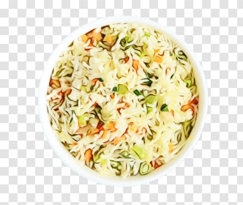 Watercolor Background - Indian Chinese Cuisine - Thai Food Coleslaw Transparent PNG