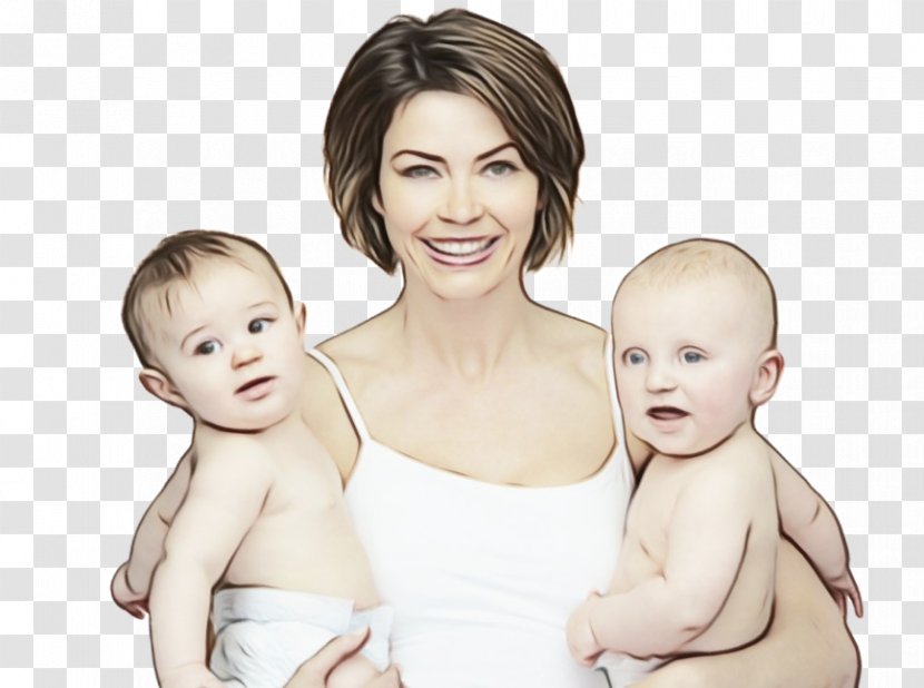 Mother Infant Twin Woman Child - Girl - Son Transparent PNG