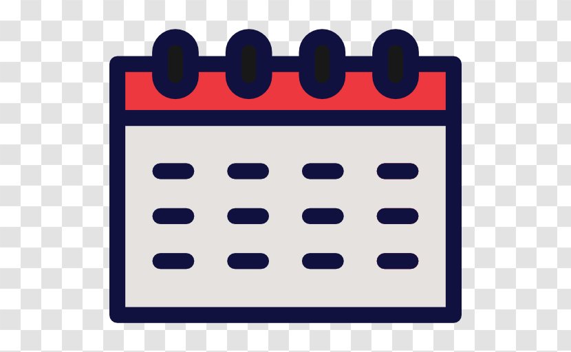 Calendar Day Personal Organizer Time - Cobalt Blue - Daily Transparent PNG