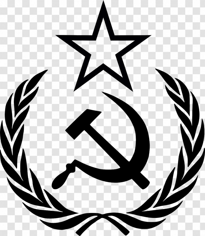 Soviet Union Hammer And Sickle Russian Revolution Communism - Communist Transparent PNG