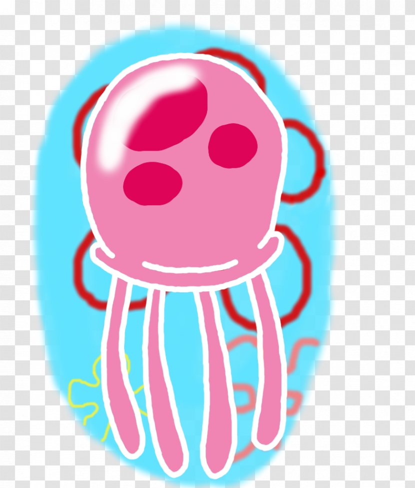 Jellyfish Nickelodeon Drawing Clip Art - Silhouette Transparent PNG