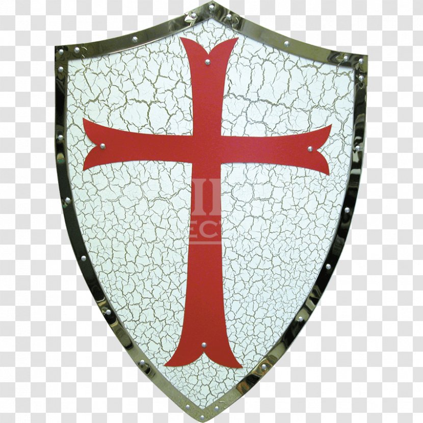 Middle Ages Shield Knights Templar Armour - Cross - Medieval Transparent PNG