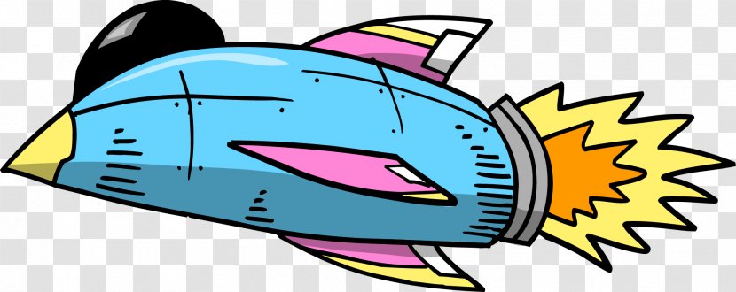 Spacecraft Cartoon Rocket Clip Art - Fish - Vector Spaceship Transparent PNG