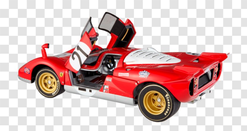 Model Car Ferrari Scale Models Sports Prototype - Daytona Transparent PNG