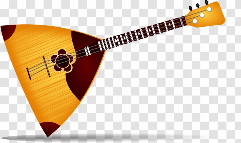 Balalaika Musical Instruments Violin String - Cartoon Transparent PNG