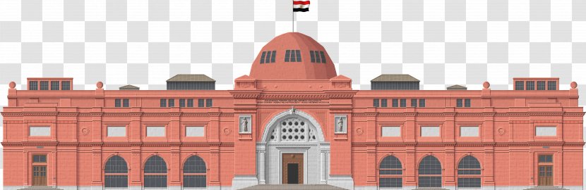 Egyptian Museum Building City Hall Ancient Egypt Temple - Cairo - Antiquity Poster Material Transparent PNG