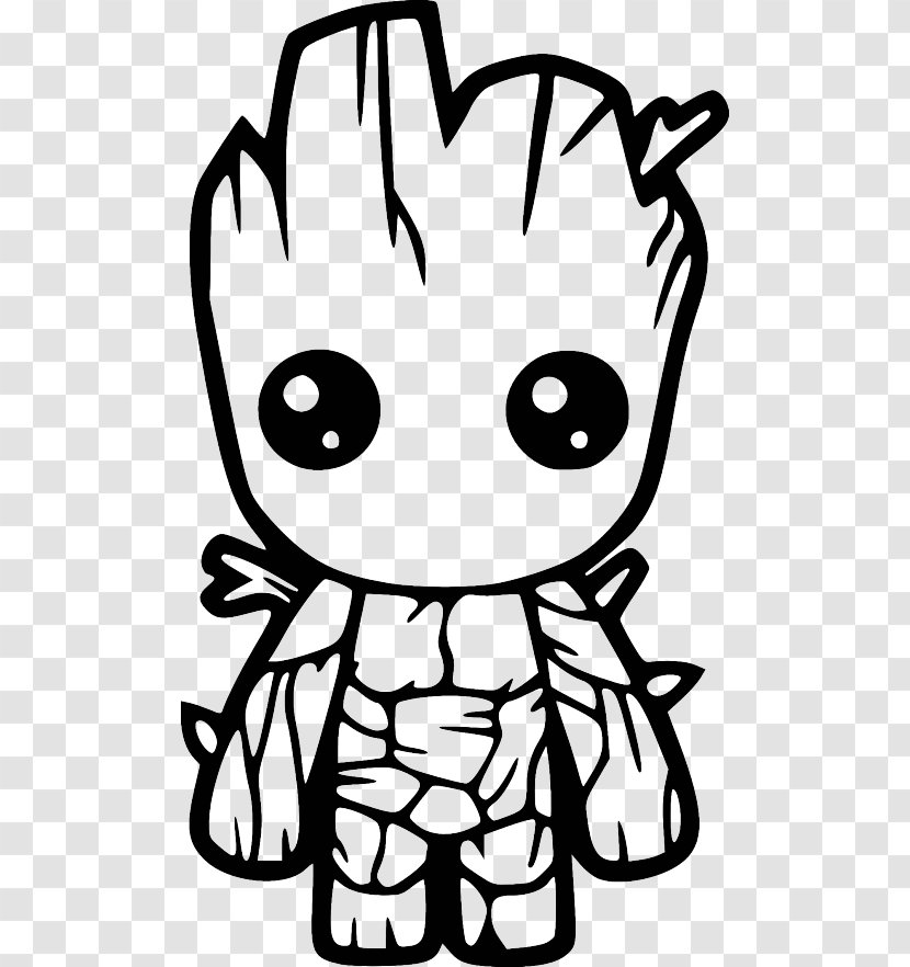 Baby Groot Decal Bumper Sticker - Tree - Rocket Raccoon Transparent PNG