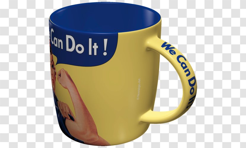 Coffee Cup Mug Kop Teacup - We Can Do It Transparent PNG