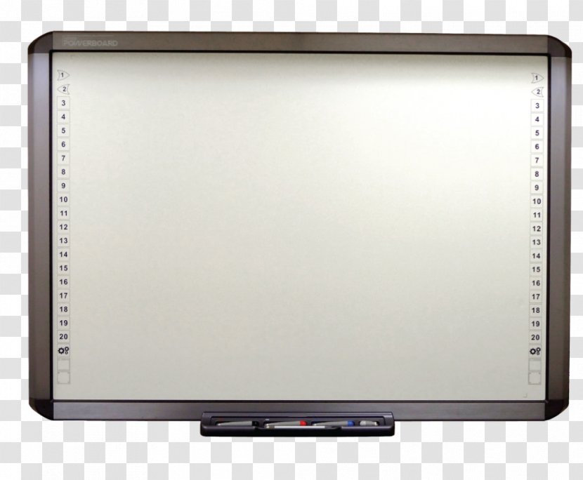 Interactive Whiteboard Smart Board Dry-Erase Boards Manufacturing Interactivity - Monitor - White Transparent PNG